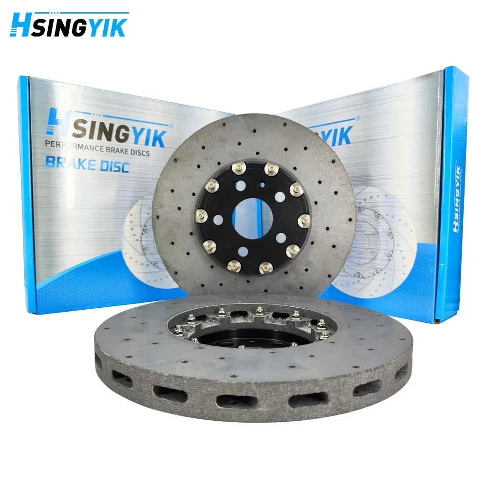 Brake Rotor - Zestaw tylnych klocków hamulcowych z ceramicznymi