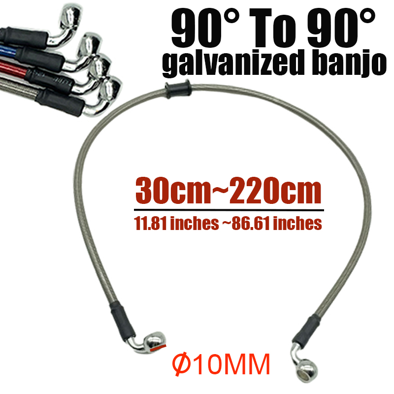 Brake Line Motorcycle - 10mm 90 stopni motocykl Dirt Bike