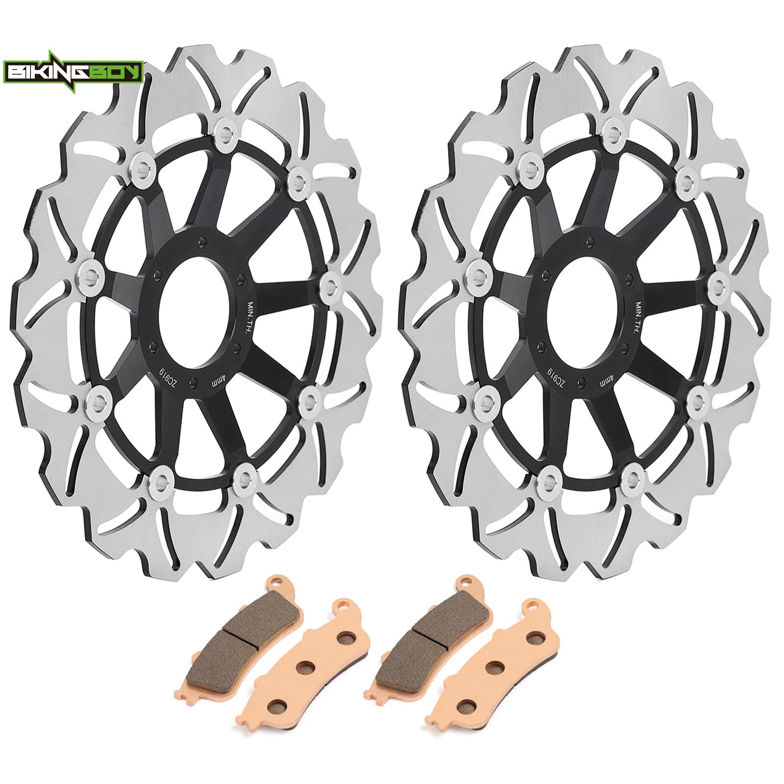 Brake Rotor - BIKINGBOY Tarcze Hamulcowe Przednie + Klocki