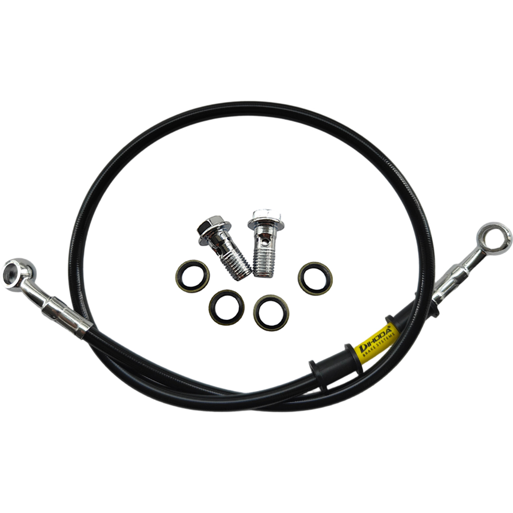 28 ° -28 °   Czarne, plecione, – Brake Line Motorcycle recenzja i cena