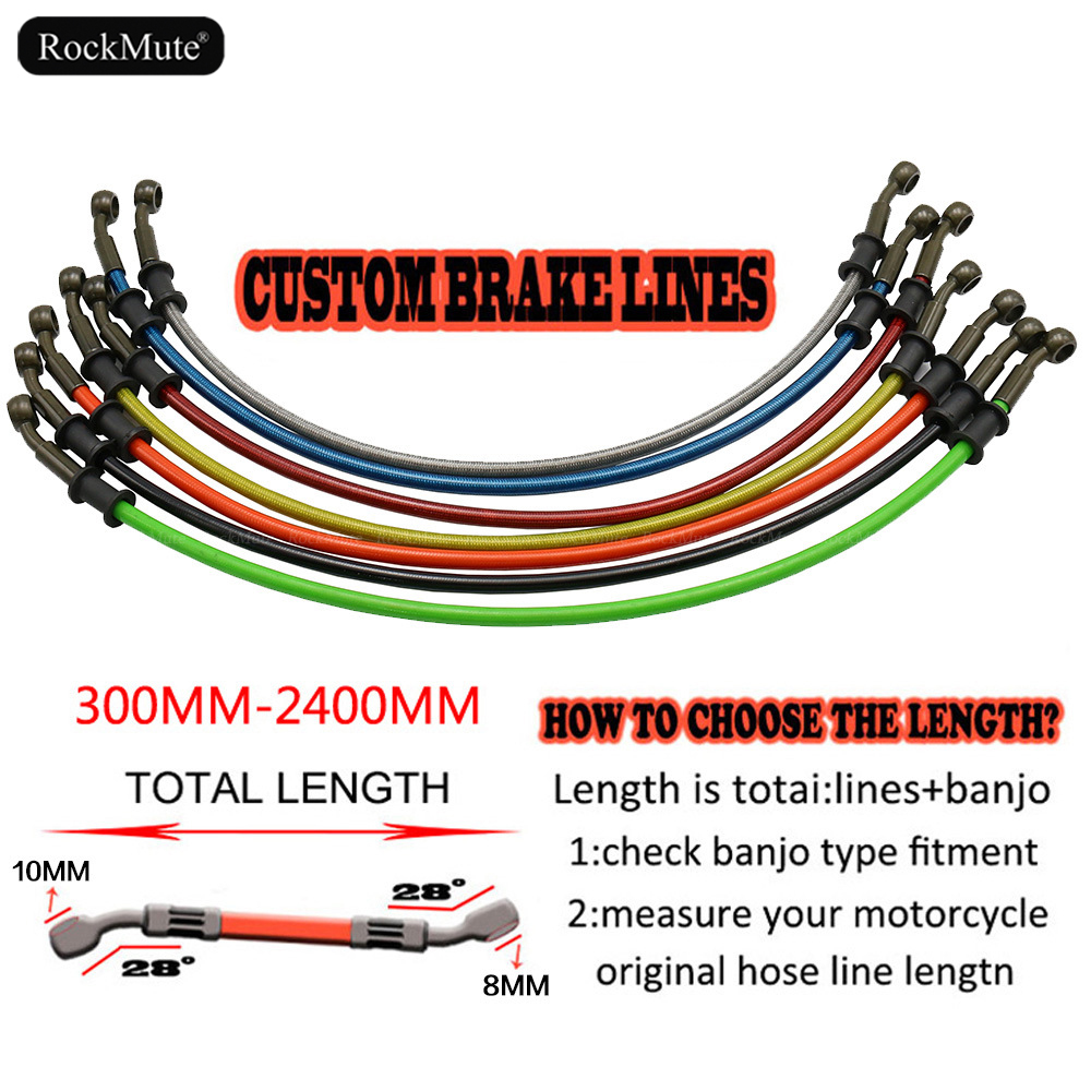 300mm-2400mm przewód hamulcowy – Brake Line Motorcycle recenzja i cena