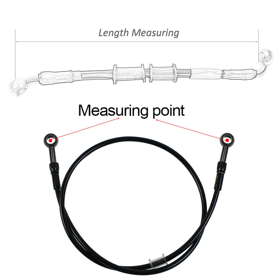 AN3 Pleciony wąż hamulcowy Mot – Brake Line Motorcycle recenzja i cena